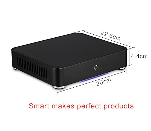 Mini PC Barebone CPU INTEL I5-5200 8 GB RAM SSD mSATA 128 GB – Case aus aluminium 22 x 20 x 4 cm – Erweiterbar mit 2 Slot MiniPCI – nicht enthalten: Bluetooth – System operationellen Produkte alle Windows und Linux - 6