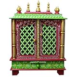 MVEE Wooden Home Temples/Pooja Mandir/Mandapam/Temple for Home (61 cm x 30 cm x 76 cm)