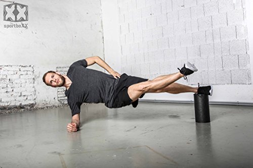 sportboXX Blackroll Trainingsplaner – Trainingskarten mit Übungen für Faszientraining, Regeneration und Stabilisation mit der Massagerolle - 6