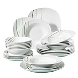 porzellan 24 erfahrungen LIEFERUMFANG - Im Lieferumfang enthalten sind: 6 Müslischalen (Ø 17 cm), 6 Dessertteller (Ø 19,2 cm), 6 Suppenteller (Ø 21,5 cm), 6 Speiseteller (Ø 24,7 cm)