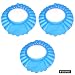0-Degree Baby Shower Cap Adjustable for Boy Girl Made of Foam Extremely Soft to Baby Skin for Eye Ear Protection During Bath Shampoo from 6 month to 5 years (3 Unit, Blue) RS.599.00