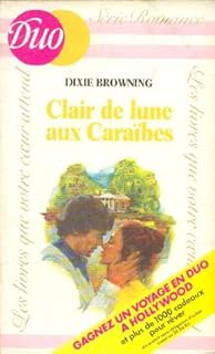 jaquette livre Clair de lune aux Caraïbes