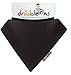 DribbleOns Bib - 0-24 Months, Black