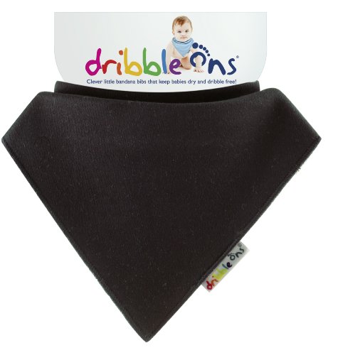 DribbleOns Bib - 0-24 Months, Black