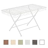 muebles para jardin vintage ESTILO: La mesa de jardín Josefa presenta un estilo rústico que trae un aire de decoración clásica romántica que impresiona por su delicadeza y belleza. La mesa es de forma rectangular, la superficie es amplia, por lo que puede ser de 4 plazas.