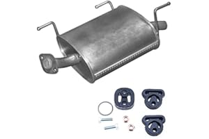 POLM-OSTR Endschalldämpfer Auspuff Almera 1.5i/1.8i -16V Fliessheck + Montageware