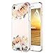 Produktbild iPhone 8/iPhone 7 Hülle [mit HD-Schutzfolie],OKZone [Blumen Series] Transparent Weiche Silikon Malerei Muster Hülle TPU Bumper Case Blühende Blumen Design Schutzhülle für Apple iPhone 8/iPhone 7(Gelb)
