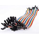 robotistan 40 Pin Ayrılabilen Dişi-Dişi F-F Jumper Kablo-200 mm