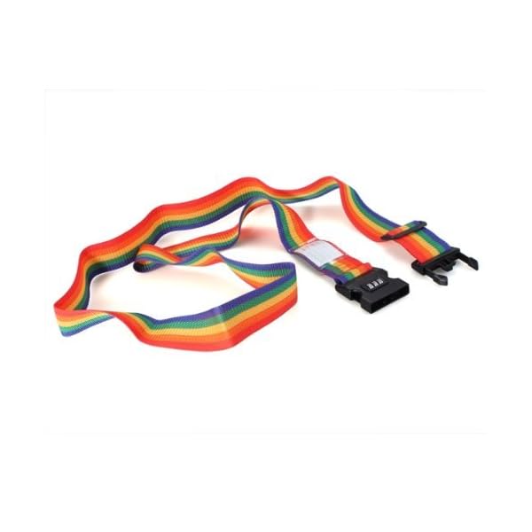 Sonline 2m Cinghia Cintura Sicurezza con Combinazione per Valigia Bagaglio - immagine 3