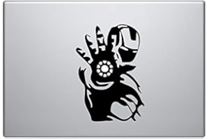 COZEE Iron Man Power-Up Aufkleber für Apple MacBook 33 cm (13 Zoll)