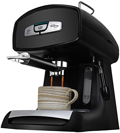 XIA Coffee Pot   Black 1.2L 850W   Pump Pressure Espresso Maker Semi-automatic Commercial