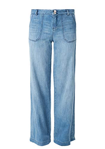 s.Oliver Damen 14.904.71.5540 Bootcut Jeans, Blau (Blue Denim Non Stretch 53y4), 34 (Herstellergröße: 34/L32) - 