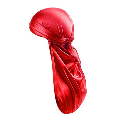 Preisvergleich Produktbild VCB 1PC Long Tail Braid Stirnband Piratenhut Flexible Baotou Hut - rot