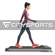 CITYSPORTS Cinta de Correr Caminar Plegable, Motor de 500W, Velocidad Ajustable, Pantalla LCD, Cinta de Correr Plegable para el hogar y la Oficina