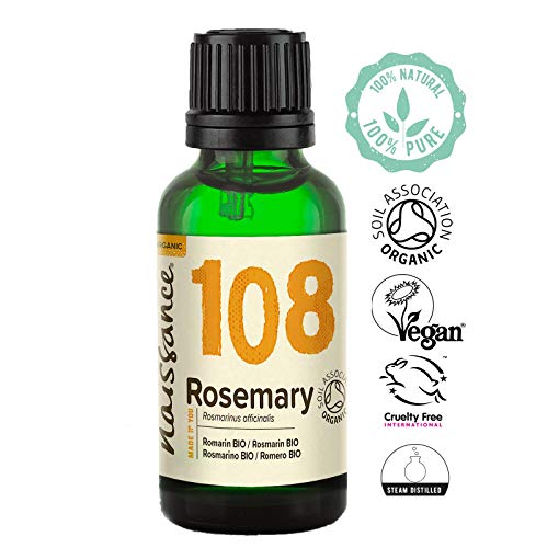 Naissance Olio di Rosmarino Biologico - Olio Essenziale Puro al 100% - 30ml