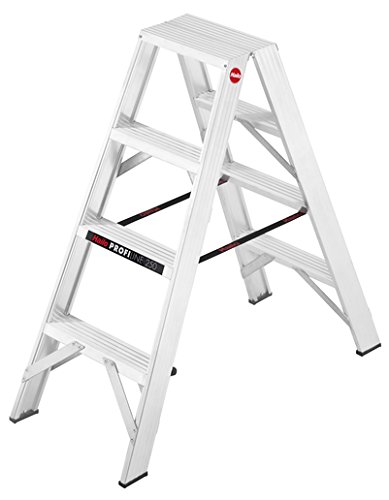 Preisvergleich Produktbild Profi-Doppelstufenleiter, Hailo ProfiLine D 250, 2