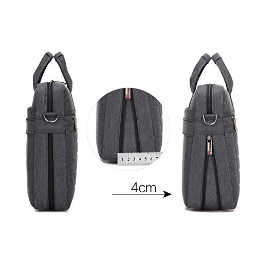 14-15 Zoll Laptoptasche Notebooktasche f  r Laptop Tablet Schultertasche 360 sto  fest Umh  ngetasche Computer Bag Tasche wasserdicht mit Schultergurt