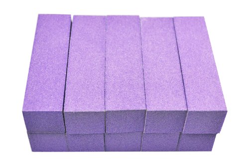 KM-Nails 10 lila Buffer abwaschbar + Desinfizierbar
