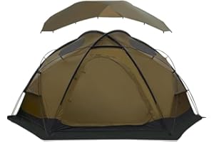 TOMOUNT Dome Tent Nylon 4 Person Waterproof Camping Tent Family Tent Hemispherical Dome Tent for Trekking, Camping, Outdoor, Hiking