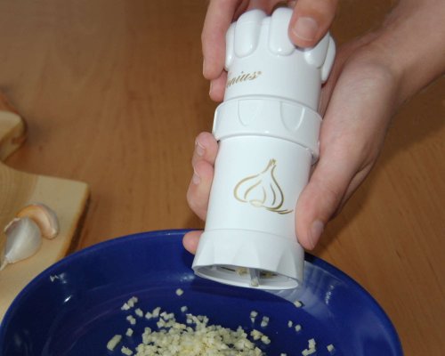 Genius 19102 Knoblauchschneider G5 4-tlg. Weiß - 3