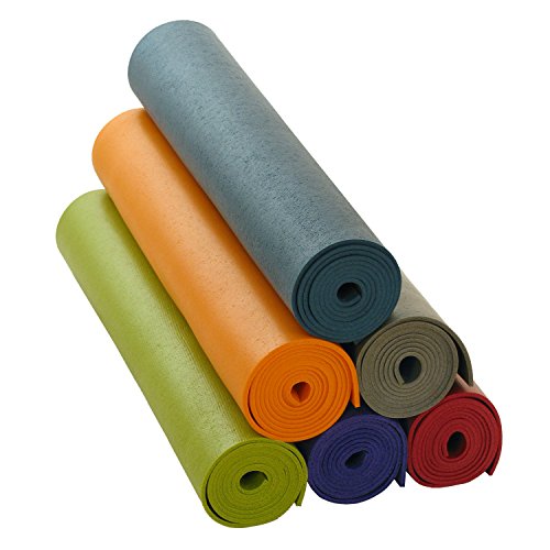 Yogamatte RISHIKESH PREMIUM 80 XL, rutschfest, groß & extra-stark, 4,5mm Studiomatte, Ökotex 100, maschinenwaschbar, lang: 200 x 80 cm (blau) - 2