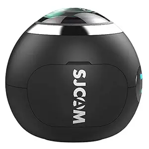 SJCAM 360 Panoramic viewing 2K HD Res 30 FPS 220 Wide Angle Fisheye Panorama Black Sport Action Camera