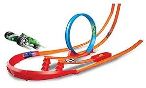 Shreeji Raceway Car Track Set with 4 Car and Launcher for Children(Minimum Age 3 Yrs) (Multicolor)