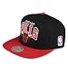 Produktbild Cappy Mitchell & Ness - CHICAGO BULLS - Schwarz / Rot