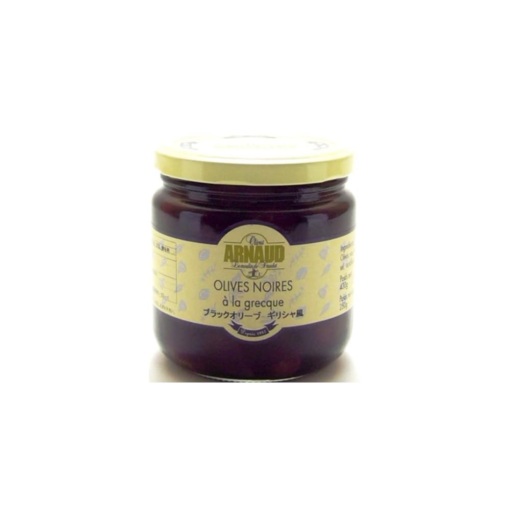 Schwarze Oliven Ohne Kern Mit Thymian In Sonnenblumenl Arnaud 220g