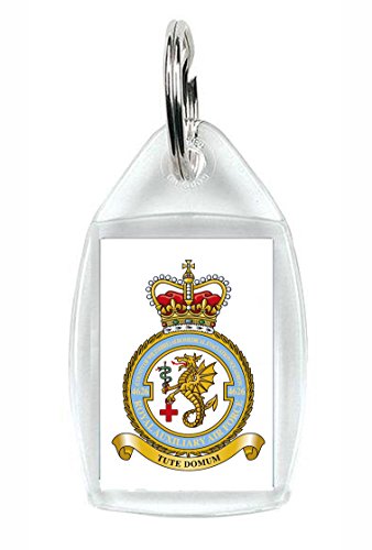 GENERATIONS GONE BY ROYAL AIR FORCE 4626 COUNTY OF WILTSHIRE EVACUATION SQUADRON KEY RING (ACRYLIC)
