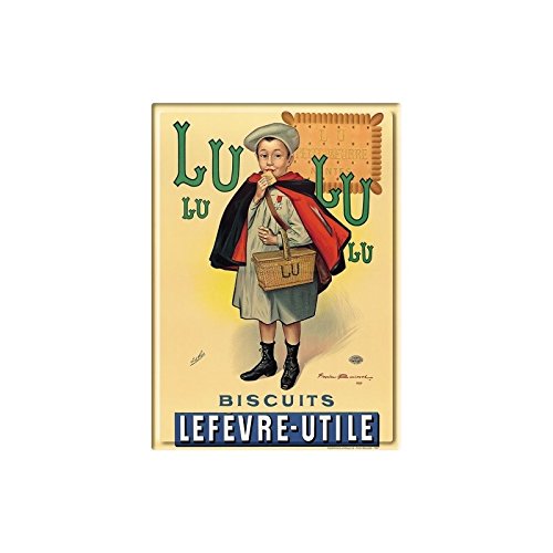 Editions Clouet 29089 Tableau d'Affichage Lu Ecolier Bouisset CP Métal 15 x 21 cm