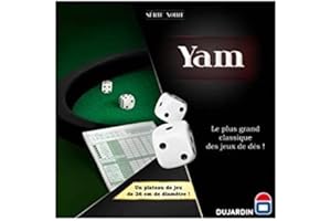 Dujardin - Yam 421 - Jeu de dés - Piste de jeu fournie - De 2 à 10 Joueurs - A partir de 7 ans