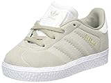  Adidas Gazelle I, Zapatillas de Deporte Unisex niño, Sesamo/Ftwbla 000, 27 EU