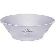 Piatto In Titanio Ultraleggero Per Campeggio E Trekking - Grigio Con Borsa Trasporto - Foto 12