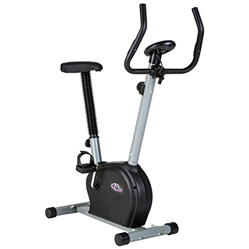TecTake® Fitness Fahrrad Hometrainer mit Computer und Handpuls-Sensoren - 4