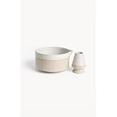 Beyaz Matcha Kasesi &amp; Whisk Set (600 ml)