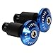 Produktbild [Ø22mm (7/8")] OSAN 2X Motorrad UNIVERSAL Lenkerenden CNC Aluminum (blau)