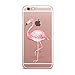Produktbild blitz versand germany Pizza Schutz Hülle Transparent TPU Cartoon Stolzer Flamingo M10 LG G3