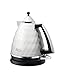 Price comparison product image Delonghi Brillante Cordless Jug Kettle White (Delonghi brillante kettle white)