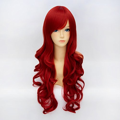 Women's Long Curly 70CM Fashion Party Cosplay Wig+ Wig Cap