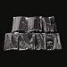 Produktbild REMO-Y 70Pcs 1mm 2mm 2.5mm 3mm 4mm 5mm 6mm Schrumpfschlauch Schrumpfschlauch Schwarz Elektronische Komponenten