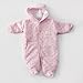 Pink Tiny Bear Snowsuit 0-3 Months By Baby Elegance