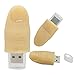 Produktbild Flash Drive 32GB Memory Stick Pen Drive USB 2.0 Nette Roman Miniatur Daumen Finger Form Swivel Daumen Fährt für Das Datum Lagerung Geschenk für Kinder Freunde