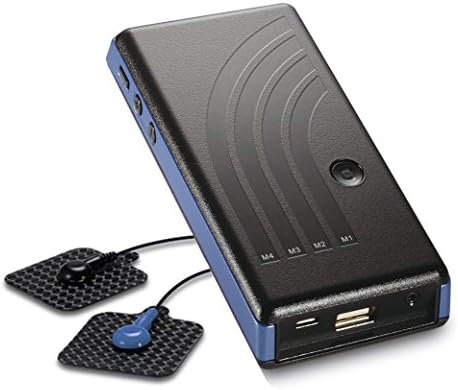 UGYM Pro Muscle Stimulator, Deep Tissue Sports Massager - Next Generation Mid Frequency (4,000-8,000 Hz) Muscle Stimulator and Massager with Smart App and Downloadable Massage Programmes (Blue)