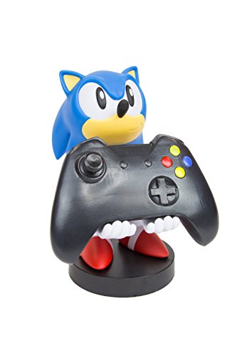Collectable Sonic The Hedgehog Cable Guy Device Holder Works with PlayStation and Xbox Controllers and All Smartphones - PlayStation 4 [Edizione: Regno Unito]