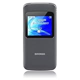 BRONDI Brondi Window 1.77\" 78g Gris Característica del teléfono - Teléfono móvil (Concha, SIM Doble, 4,5 cm (1.77\"), 1,3 MP, 600 mAh, Gris)