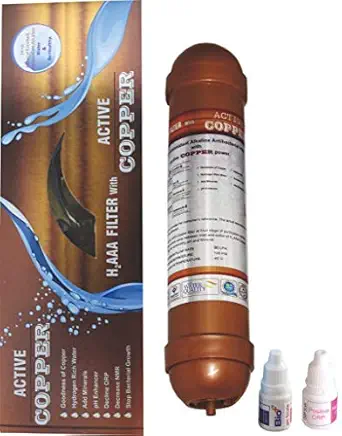 Bepure Alkaline Cartridge with goodness of copper minerals for Water Purifier - Convert your Purified water to Alkaline Copper enriched Mineralized water