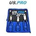 Price comparison product image US PRO 8" 200mm 3pc Plier Set, Side Cutter, Long Nose, Combination Pliers 2070