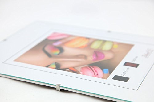 20x Bilderrahmen Rahmenlos Bildhalter CLIP Rahmen DIN A4 21×30 cm 21×29 - 3