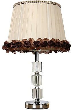 Ambient Light Metallic Table Lamp Eye Protection On/Off Switch AC Powered 220V White , white